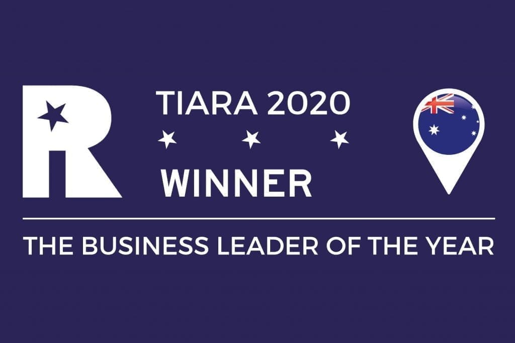 Founder and CEO of Elias Recruitment, Jason Elias wins the Tiara 2020 Business Leader of the Year 3 Founder and CEO- Jason Elias conv