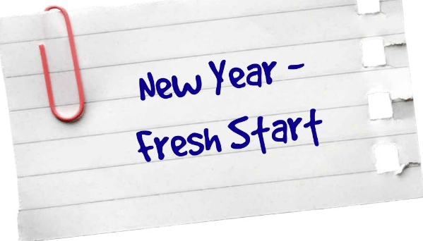 New Year- Fresh Start