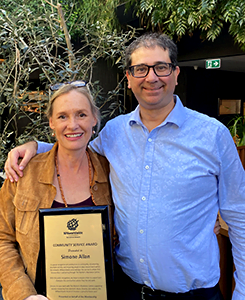 Home 3 Simone Allan and NPAworldwide chair Jason Elias